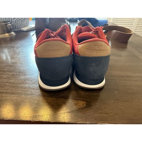 Men's New Balance MZ501WXA, Red/Navy, mesh, suede size 10.5 - Picture 4 of 5